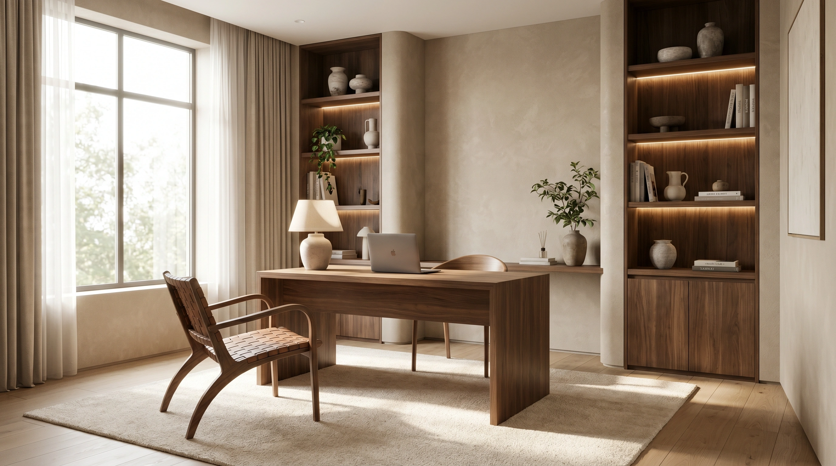 Warm luxury interior